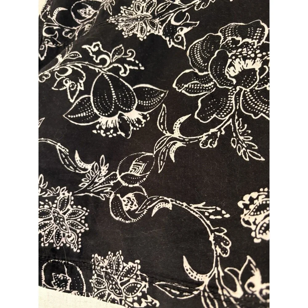 Croft & Barrow Travel Vacation Resort Floral Pencil Mini Skort Lined, Size 18